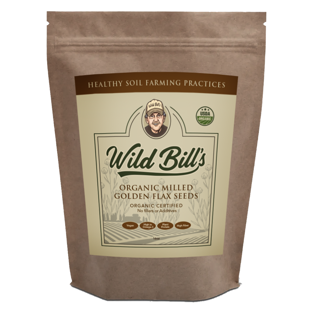 Milled Flaxseed, Golden, USDA Organic