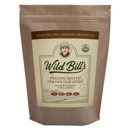 Milled Flaxseed, Golden, USDA Organic