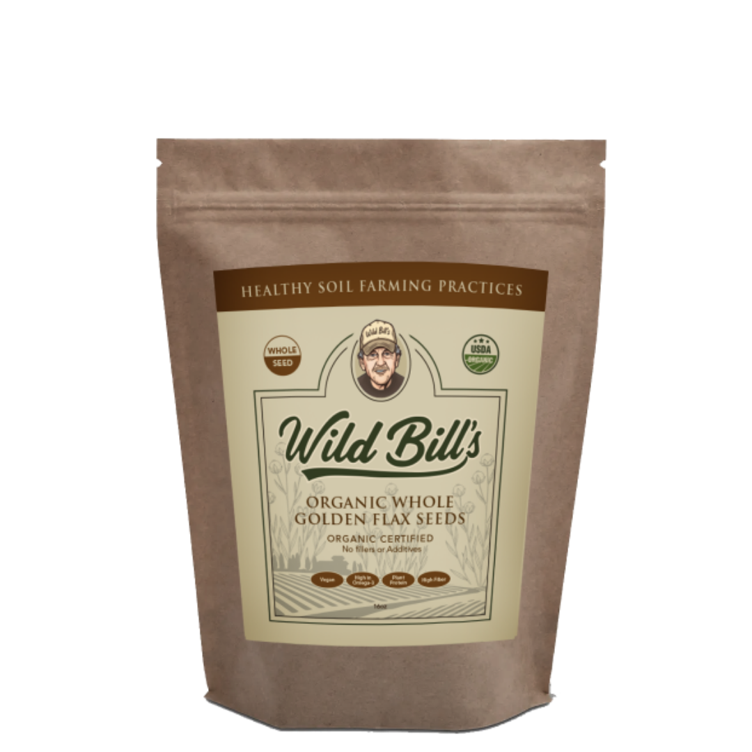 Whole Golden Flaxseeds, USDA Organic