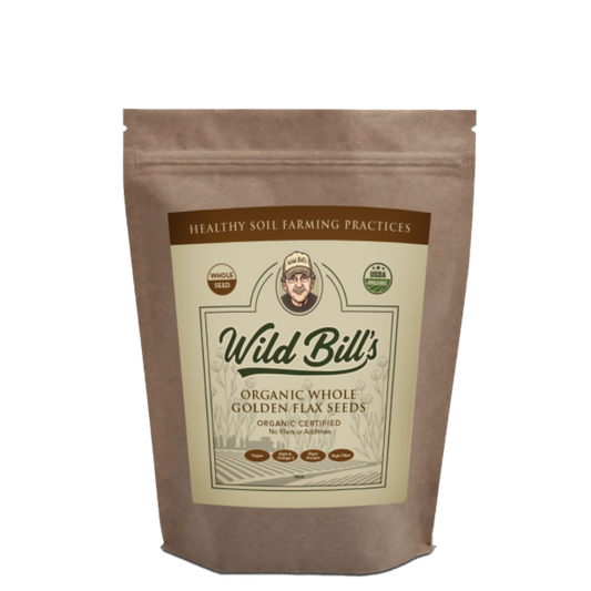 Whole Golden Flaxseeds, USDA Organic