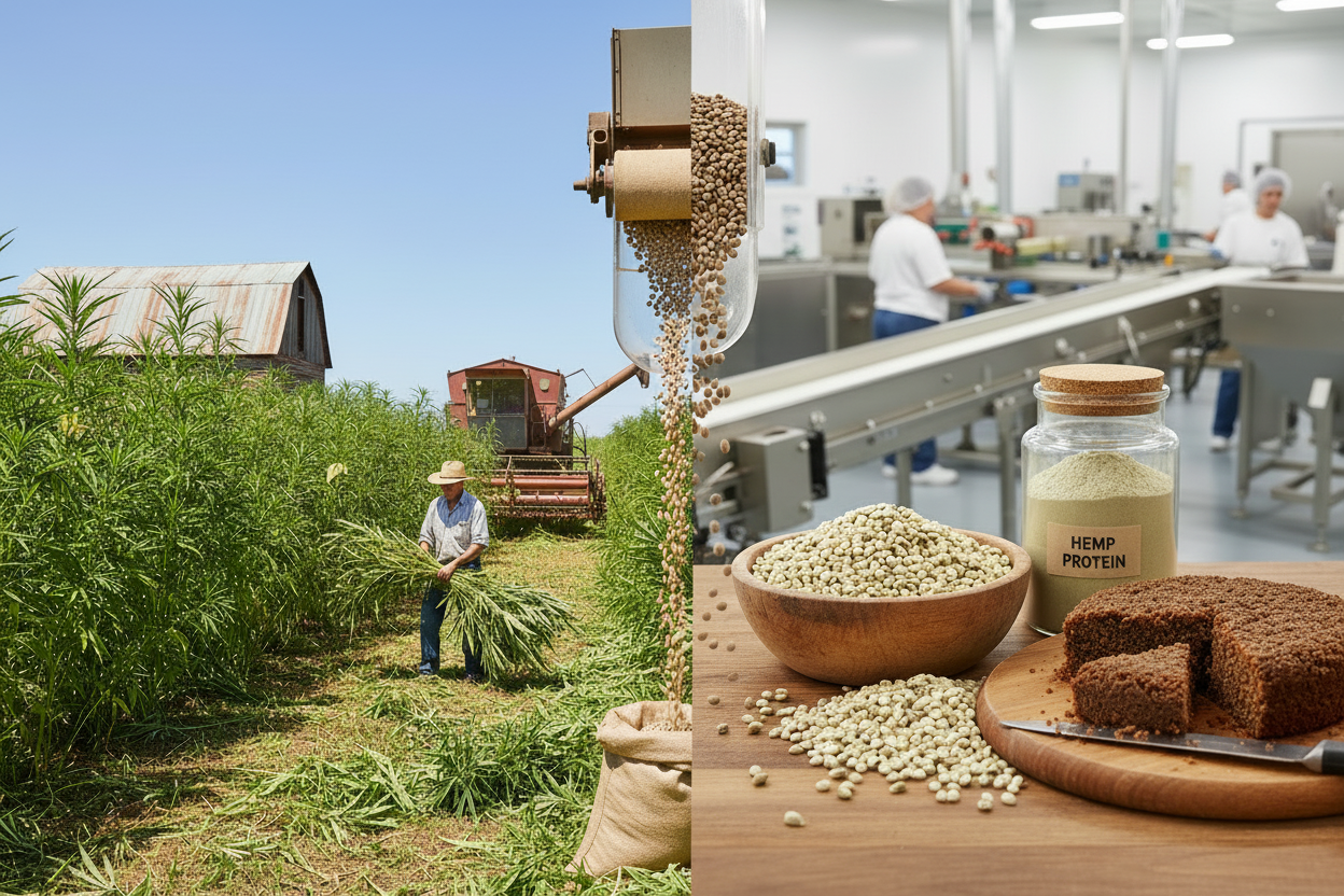 great, now on the glass jar that says hemp protein have it say "Wild Bill's Hemp Protein"