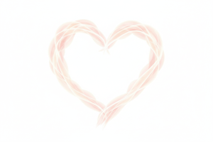 keep the heart and remove the rest of the backgound